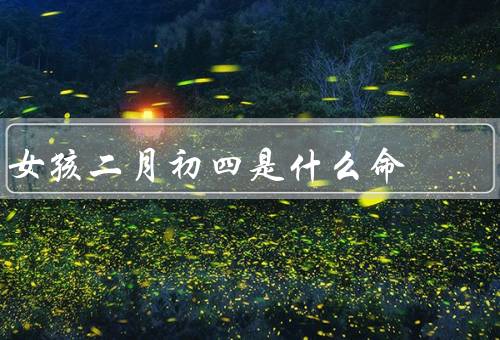 女孩二月初四是什么命（性格特点、事业发展、感情婚姻）
