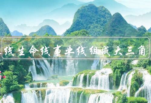 智慧线生命线事业线组成大三角（智慧线、生命线、事业线）