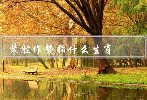 装腔作势指什么生肖，鼠／虎／龙