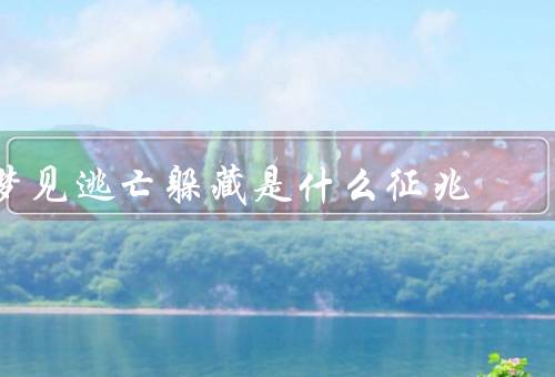 梦见逃亡躲藏是什么征兆（梦境意义、心理解读、情绪释放）