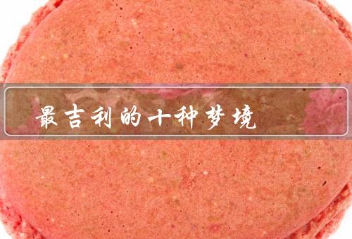 最吉利的十种梦境（白莲花／金龙／翡翠）