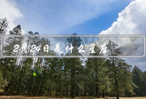 2月24日是什么星座（双鱼座特点／特点／职业和人际关系）