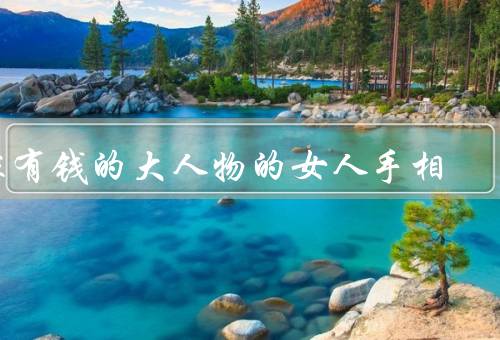 嫁有钱的大人物的女人手相（手掌纹路／手指长度／手相纹路）
