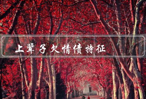 上辈子欠情债特征，特征／影响／解决方法