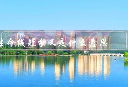 生命线短分叉是什么意思（意义／如何处理）