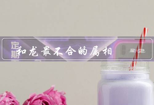 和龙最不合的属相，与龙相性差异／懒散与龙的积极／保守与龙的开放