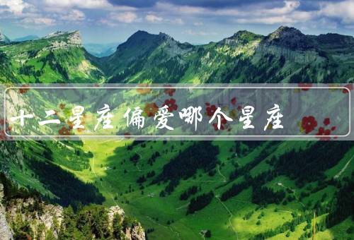 十二星座偏爱哪个星座（白羊座、金牛座、双子座）