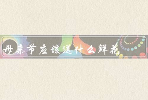 母亲节应该送什么鲜花，百合／与百合的组合