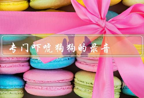 专门吓唬狗狗的录音，原理、好处、需要注意的事项