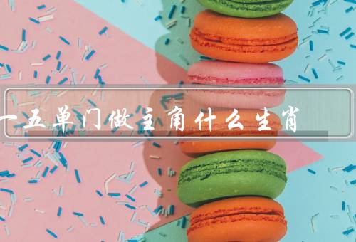 一五单门做主角什么生肖，聪明机智／思想独立／进取心和创新能力