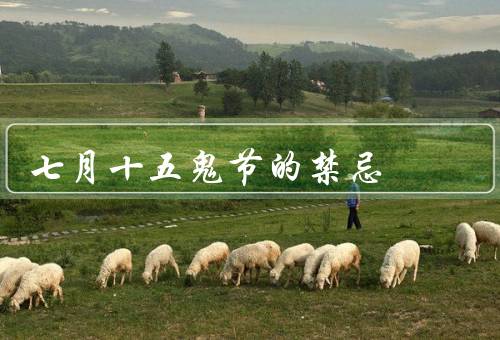 七月十五鬼节的禁忌（晚上出门、游泳、乱丢垃圾）