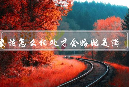 夫妻该怎么相处才会婚姻美满，兴趣／建立良好的沟通机制