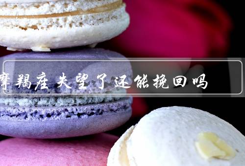 摩羯座失望了还能挽回吗，摩羯座的失望／挽回失望的方法／总结