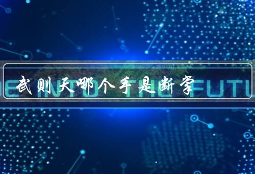 武则天哪个手是断掌，武则天的执政能力／关于武则天断掌的传闻