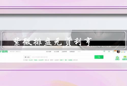 紫微排盘元贞利亨，紫微排盘、意义