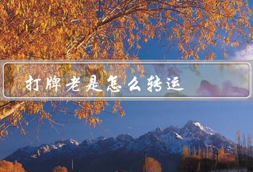 打牌老是输钱怎么转运，控制情绪／学习规则和技巧／控制金额