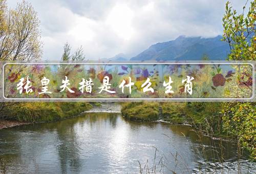 张皇失措是什么生肖，张皇失措是生肖／性格特点／爱情观