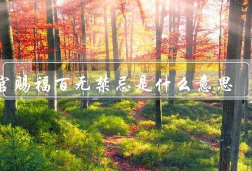 天官赐福百无禁忌是什么意思（离经叛道、剧情禁忌、百无禁忌的意义）
