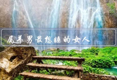 属羊男最想睡的女人，温柔体贴／理解包容／独立自信