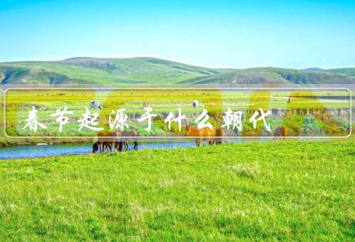 春节起源于什么朝代（起源／历史背景／传承和发展）