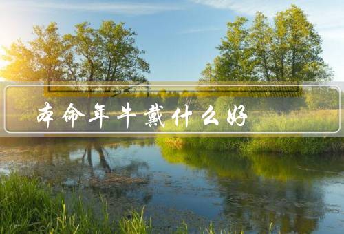 本命年牛戴什么好（红绳手链、金牛吊坠、福字挂件）