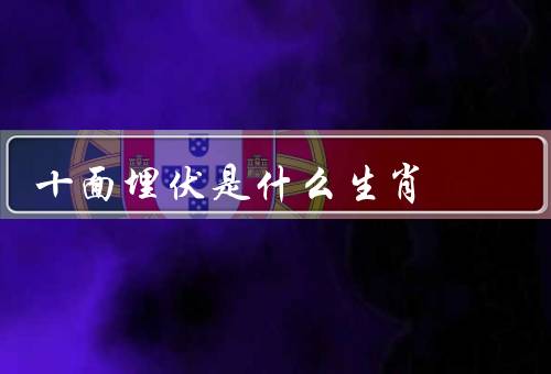 十面埋伏是什么生肖（十面埋伏的故事、与生肖的关系）