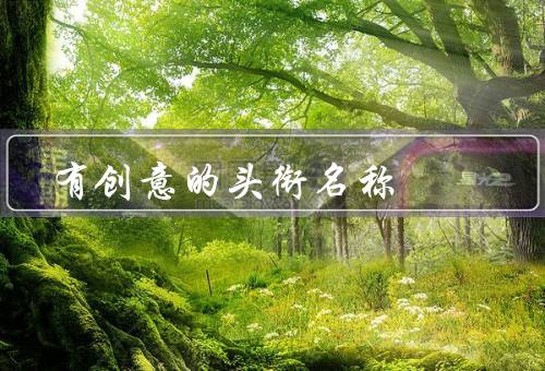 有创意的头衔名称，头衔名称的重要性／有创意的头衔名称示例／结语