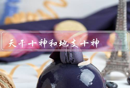 天干十神和地支十神，天干十神／地支十神