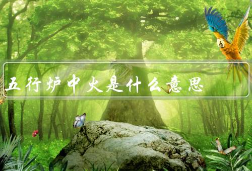五行炉中火是什么意思，火象征、作用、注意事项