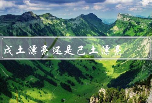 戊土漂亮还是己土漂亮，美丽／己土的美丽／与己土的比较