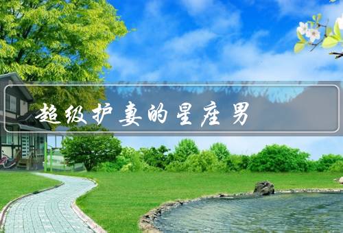 超级护妻的星座男，特点／表现／价值