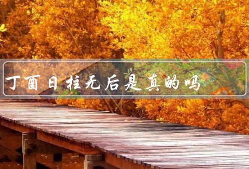 丁酉日柱无后是真的吗，解释、信仰与迷信、重视个人努力与积极心态