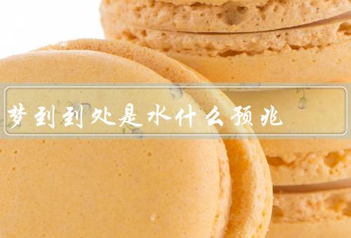 梦到到处是水什么预兆，梦中的水／情感有关的解读