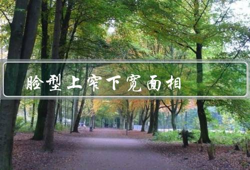 脸型上窄下宽面相，发型、妆容、饰品