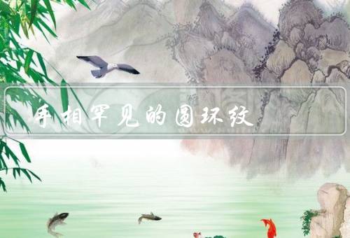 手相罕见的圆环纹，形成／意义／解读