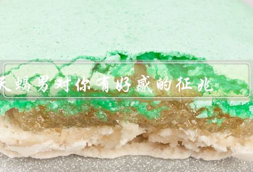 天蝎男对你有好感的征兆（细心关注／敏感体贴／保护欲望）