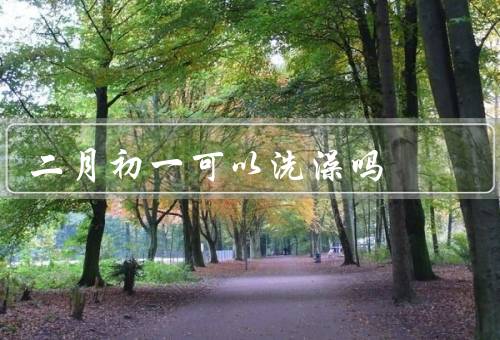 二月初一可以洗澡吗（会带来厄运吗／好处／合理的建议）
