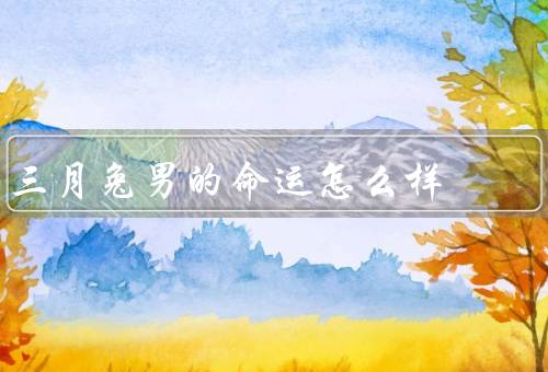 三月兔男的命运怎么样，机遇与挑战／感情和家庭／未来发展