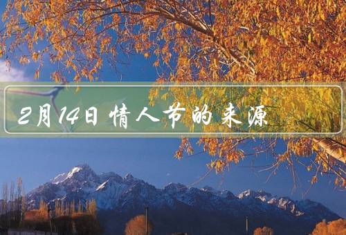 2月14日情人节的来源，起源／传播／全球庆祝