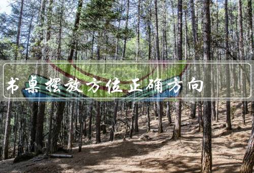 书桌摆放方位风水正确方向，朝向、位置、摆放物品
