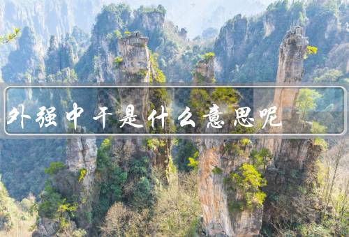 外强中干是什么意思呢，由来、意义、例子