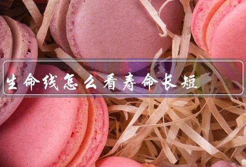 生命线怎么看寿命长短，长度／深浅／弯曲程度