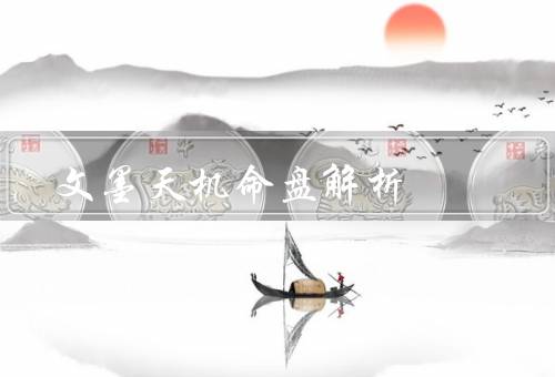 文墨天机命盘解析，命盘解析／个人性格特点／命运走势