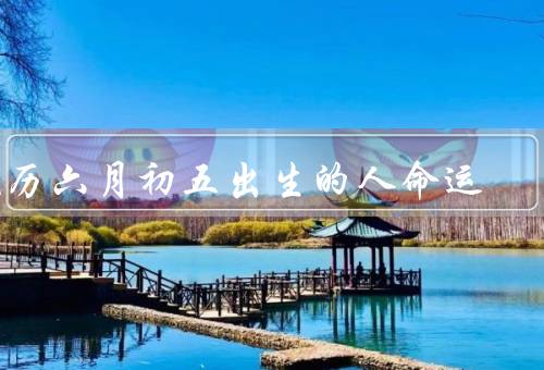 农历六月初五出生的人命运，个性特点／事业与财运