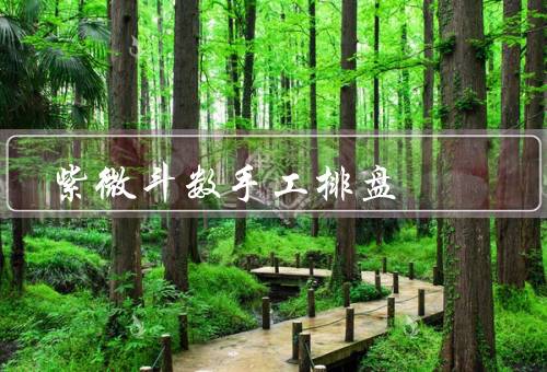 紫微斗数手工排盘，基本概念、排盘步骤、手工排盘的优势