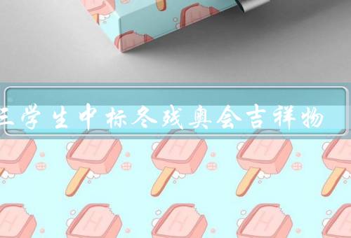 大三学生中标冬残奥会吉祥物（设计、寓意深远、影响）