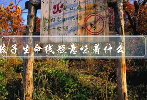 孩子生命线短意味着什么（短生命线的意义／家庭的挑战）