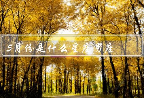 5月份是什么星座男座（特点／爱情观／事业发展）