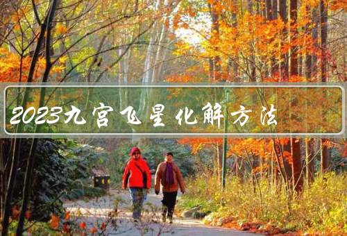 2023九宫飞星化解方法，九宫飞星的背景／一：调整居住环境