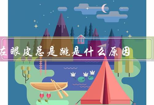 左眼皮总是跳是什么原因（肌肉疲劳／压力和焦虑／缺乏睡眠）